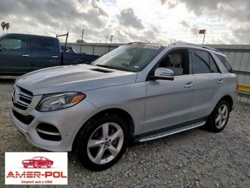 Mercedes GLE W166/C292 2018 Mercedes-Benz GLE 2018 MERCEDES-BENZ GLE 350 3.5 Benzyna 302KM