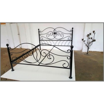 ŁÓŻKO METALOWE ALEKSANDRA 140X200 OD PRODUCENTA