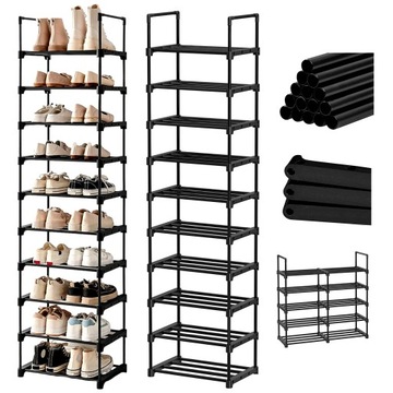 SZAFKA NA BUTY PÓŁKA STOJAK REGAŁ ORGANIZER WĄSKA