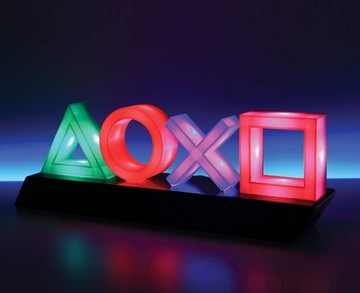 LAMPA LED NEON DLA PLAYSTATION LOGO SYMBOLE