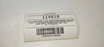 DOJEZDOVDOJEZDOVÉ KOLO REZERVY 5X108 155/85 R18 LAND RANGE ROVER EVOQUE II L551