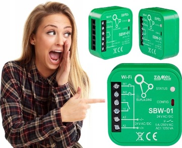 ZAMEL STEROWNIK BRAMOWY WI-FI 1-KANAŁOWY SBW-01