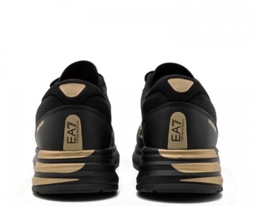 EMPORIO ARMANI EA7 sneakersy buty męskie NOWOŚĆ BLACK GOLD roz. 46 2/3