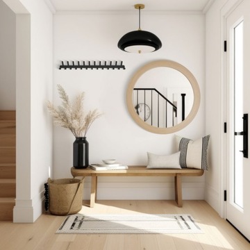 НАСТЕННАЯ ВЕШАЛКА ДЛЯ ОДЕЖДЫ С 25 КРЮЧКАМИ LOFT