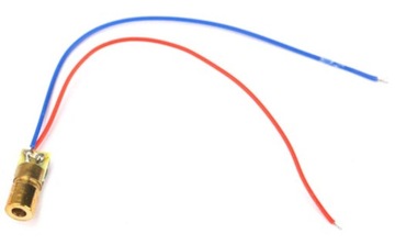 Лазерный модуль лазерный диод 650нм красный 3В