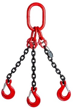 Zawiesie łańcuchowe 3C 10-8 nośność 6,7T dł.2M SKR
