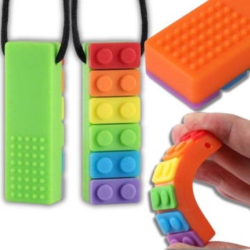 ЛОГОПЕДИКА ТЕРАПЕВТИЧЕСКИЙ Прорезыватель, АНТИСТРЕССОВАЯ ПРЯЖКА ОЖЕРЕЛЬЕ ДЛЯ ДЕТЕЙ