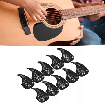10 шт., устойчивый медиатор для акустической гитары
