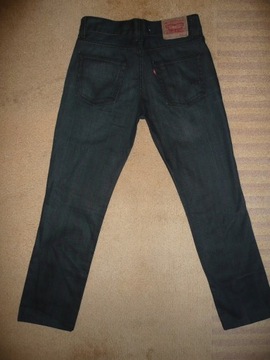 Spodnie dżinsy LEVIS 511 W34/L30=44/102cm jeansy