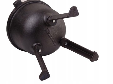 ОХОТНИЧИЙ ЧУГУННЫЙ КАУЛДЕЛЬ 8Л ЧЕРНЫЙ ROSSNER