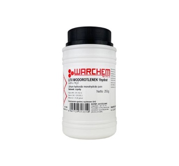 WODOROTLENEK LITU 1hydrat - czysty - 250g