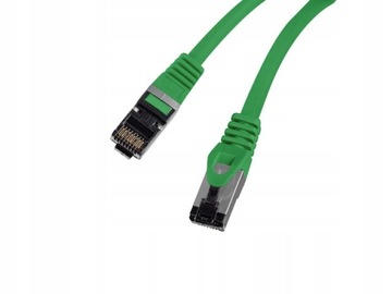Patchcord Lanberg S/FTP kat.8.1 1,5m Lszh Cu zielony