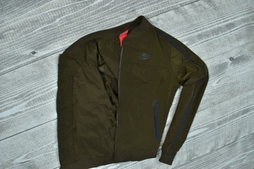 NIKE Kurtka Damska Bomberka Khaki z Logo / S