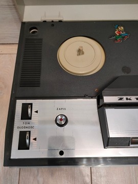 Magnetofon Szpulowy UNITRA ZK 120 T