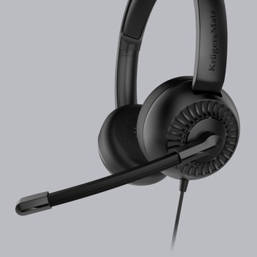 USB-наушники Kruger&Matz P3 с микрофоном.