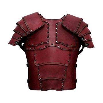 Średniowieczna kamizelka Armor PU Retro z czarnym