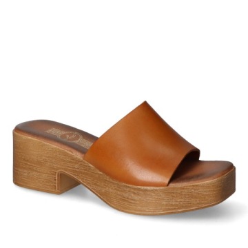 Klapki Lemar 40411 Bf.Brązowe lico 37