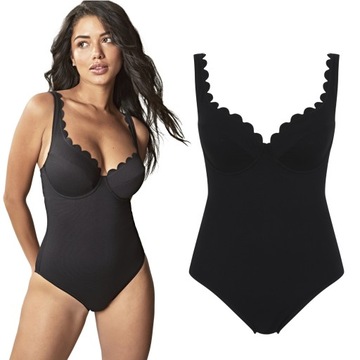 70G 32F Panache Swim Spirit Rita jednoczęściowy strój kąpielowy czarny