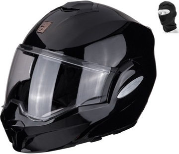 Kask SCORPION KASK EXO-TECH SOLID POŁYSK BLACK M