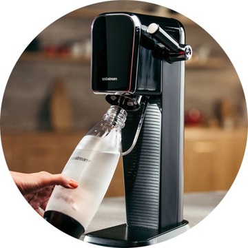 Сатуратор Soda Stream Art черный 1 бутылка