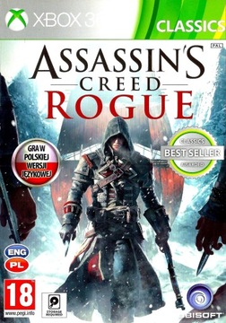 XBOX 360 ASSASSIN'S CREED ROGUE Польское издание на польском языке PL ВОПРОС!