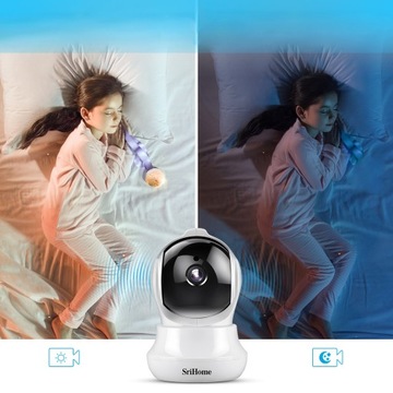 1080P WiFi камера безопасности домашняя IP-камера радионяня камера наблюдения