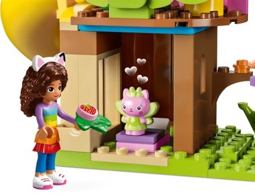 ДЕТСКИЙ НАБОР КУКОЛЬНОГО ДОМИКА LEGO FAIRY GARDEN PARTY GABI CAT