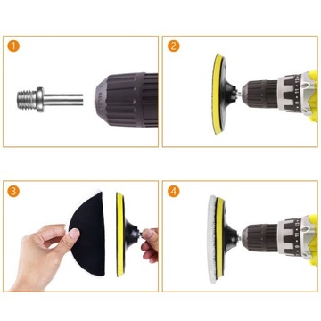 АВТОМОБИЛЬНЫЕ ПОЛИРОВАЛЬНЫЕ ПОДУШКИ, НАБОР ДЛЯ ПОЛИРОВКИ АВТОМОБИЛЬНЫХ ПОДУШЕК