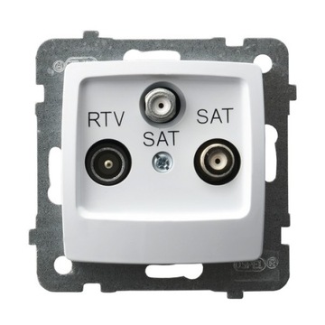GNIAZDO ANTENOWE RTV-SAT GPA-S2S/m/00 OSPEL KARO