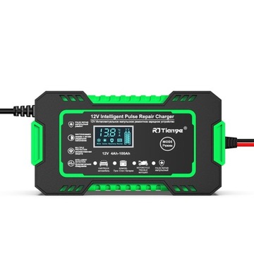 ИМПУЛЬСНЫЙ АВТОМОБИЛЬНЫЙ ВЫПРЯМИТЕЛЬ 12В 6А С ФУНКЦИЕЙ РЕМОНТА АККУМУЛЯТОРА