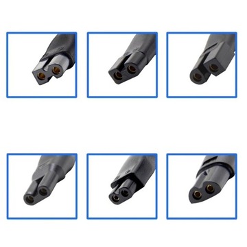 Многофункциональный разъем конвертера для зарядки бритвы, 6 шт., и USB-кабель