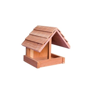 Karmnik z drewna cedrowego 15,5x13,5x14,5cm