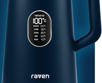 Электрочайник RAVEN 1800 W 1,5 л, синий