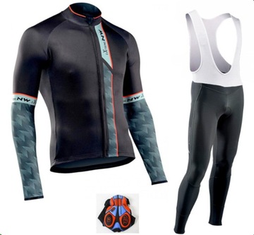Strój rowerowy Bluza i spodnie North Wawe EXTREME