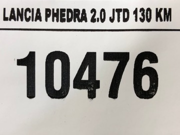 LANCIA PHEDRA KAPOTA KRYT MOTORU STŘÍBRNÁ