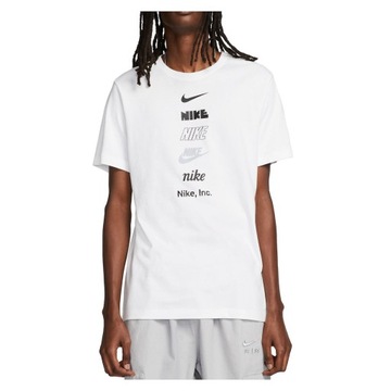 Męska koszulka Nike Sportswear TEE CLUB+ biała M