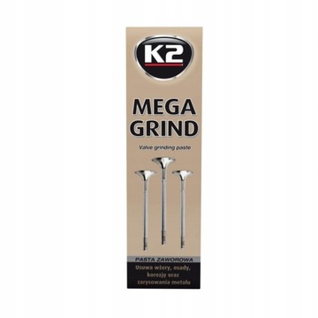 K2 MEGA GRIND 100g Pasta do Docierania Zaworów - Nowość!