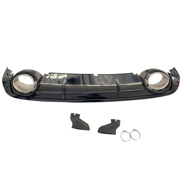 DIFUZOR ZADNÍ Z KONCOVKA VÝFUKOVÝ DO AUDI A6 C6 (4F) SEDAN 2008 - 2011