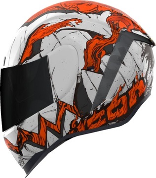 ICON AIRFORM Trick or Street 3 + 2 SZYBY KASK roz. L