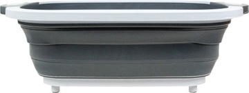 СИЛИКОНОВАЯ ЧАША, СКЛАДЫВАЮЩАЯСЯ В КОРЗИНУ ДЛЯ БЕЛЬЯ