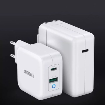 CHOETECH GaN USB СЕТЕВОЕ ЗАРЯДНОЕ УСТРОЙСТВО USB-C QC3 65 Вт
