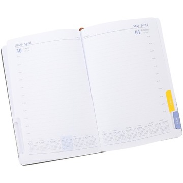 Notatniki robocze Dzienny kalendarz Biuro