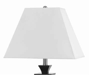 ABAŻUR KLOSZ TRAPEZ TOPAZ BIAŁY 11X13X11