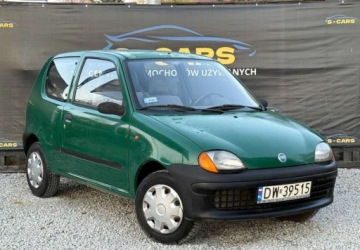 Fiat Seicento Hatchback 3d 0.9 39KM 2001 Fiat Seicento Fiat Seicento 0.9b NISKI PRZEBIEG Przeglad do 09.26 Zamia, zdjęcie 1