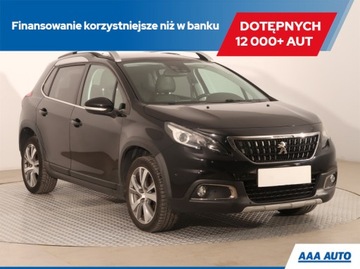 Peugeot 2008 I SUV Facelifting 1.2 PureTech 130KM 2017 Peugeot 2008 1.2 PureTech, Serwis ASO, Navi