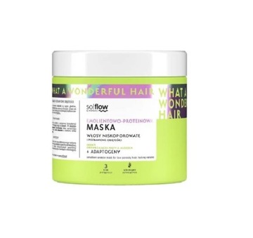 So!Flow Maska do Włosów Niskoporowatych 400ml