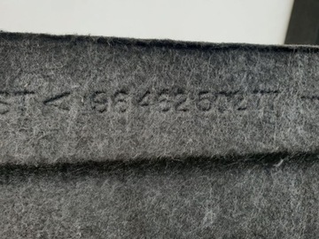 PEUGEOT 206+ PLUS 09-12 POLIČKA KUFRU ZADNÍ 9646250277