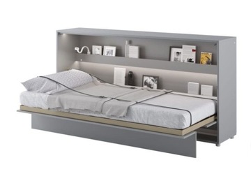Półkotapczan BED CONCEPT BC-06 90x200 poz. szary