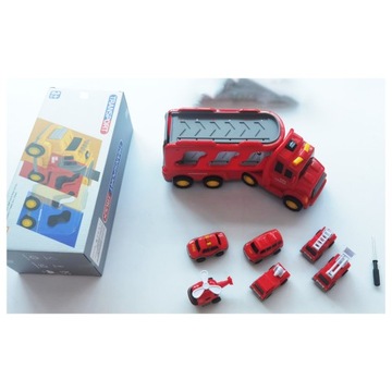 ПОЖАРНАЯ ОТДЕЛЕНИЕ БОЛЬШАЯ ПОЖАРНАЯ АВТОМОБИЛЬ С КРАНОМ АВТОМОБИЛЬНЫЙ КРАН ВЕРТОЛЕТ 7 ШТ.