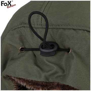ШАПКА ЗИМНЯЯ МУЖСКАЯ FOX TRAPPER OLIVE